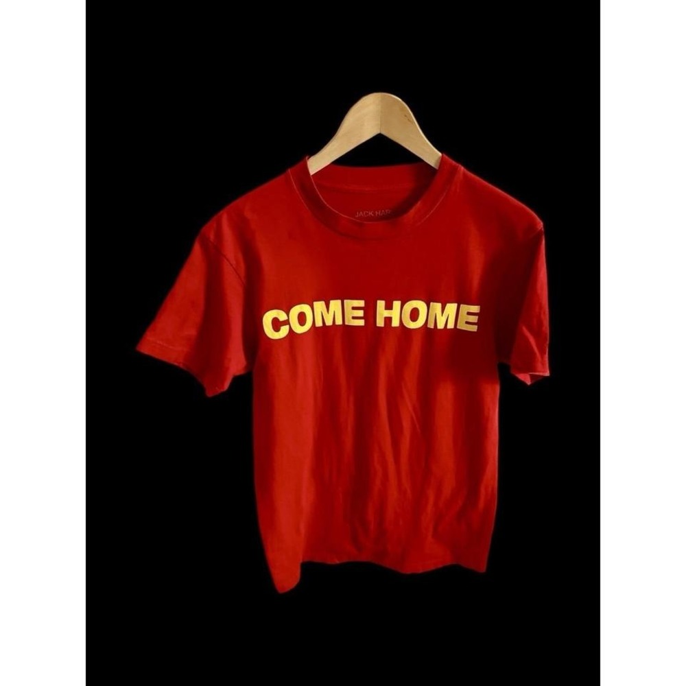 Jack Harlow Official Merch Come Home Tour Concert Red Tshirt Medium Rare Graphic